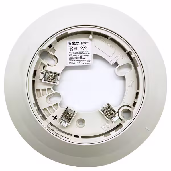 BASE DE DETECTOR PARA PROTECCION AREAS ABIERTAS - CABEZAL S911 CERT UL-FM