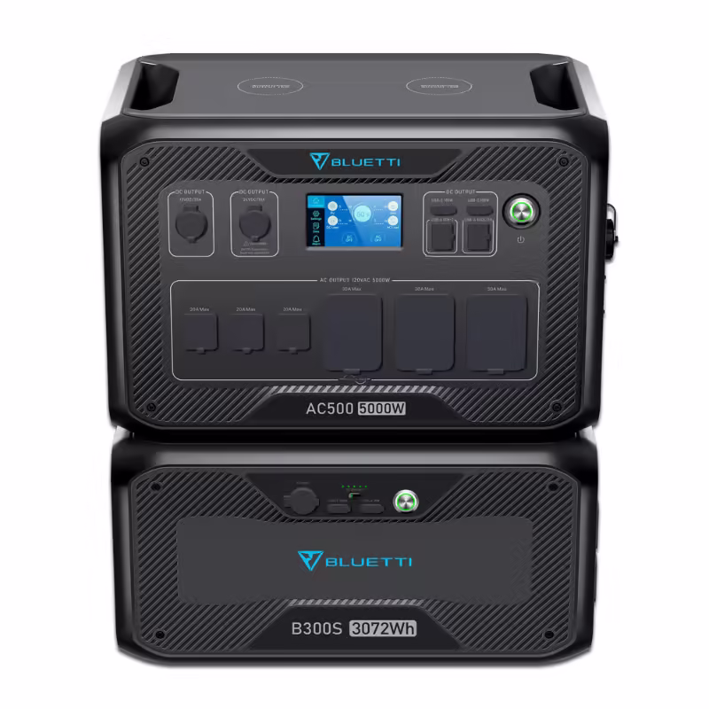 BLUETTI inversor AC500 P-AC500-US-GY-BL-010
