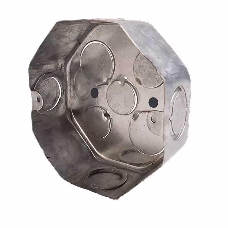 CAJETIN METALICO OCTOGONAL