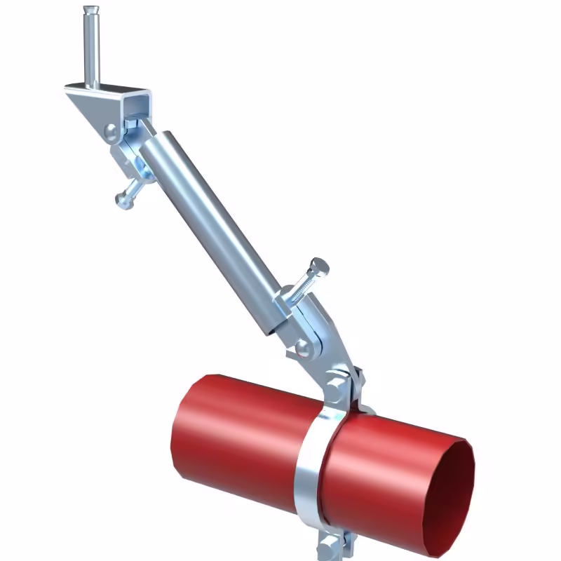 SOPORTE ANTISISMICO LONGITUDINAL 6 PLG TIPO CLAMP UL/FM